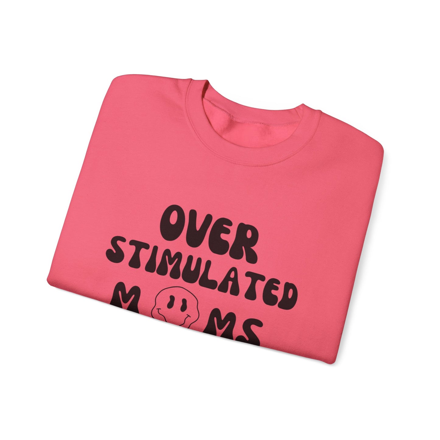 'Over Stimulated Moms Club' Unisex Heavy Blend™ Crewneck Sweatshirt