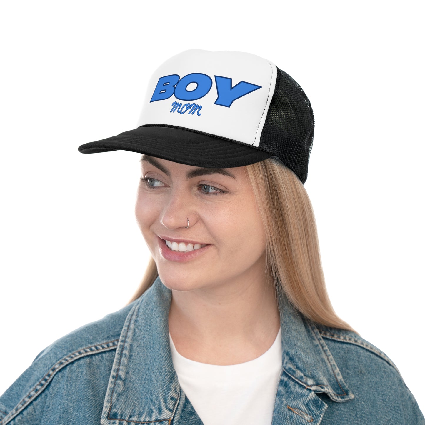 'Boy Mom' Trucker Caps