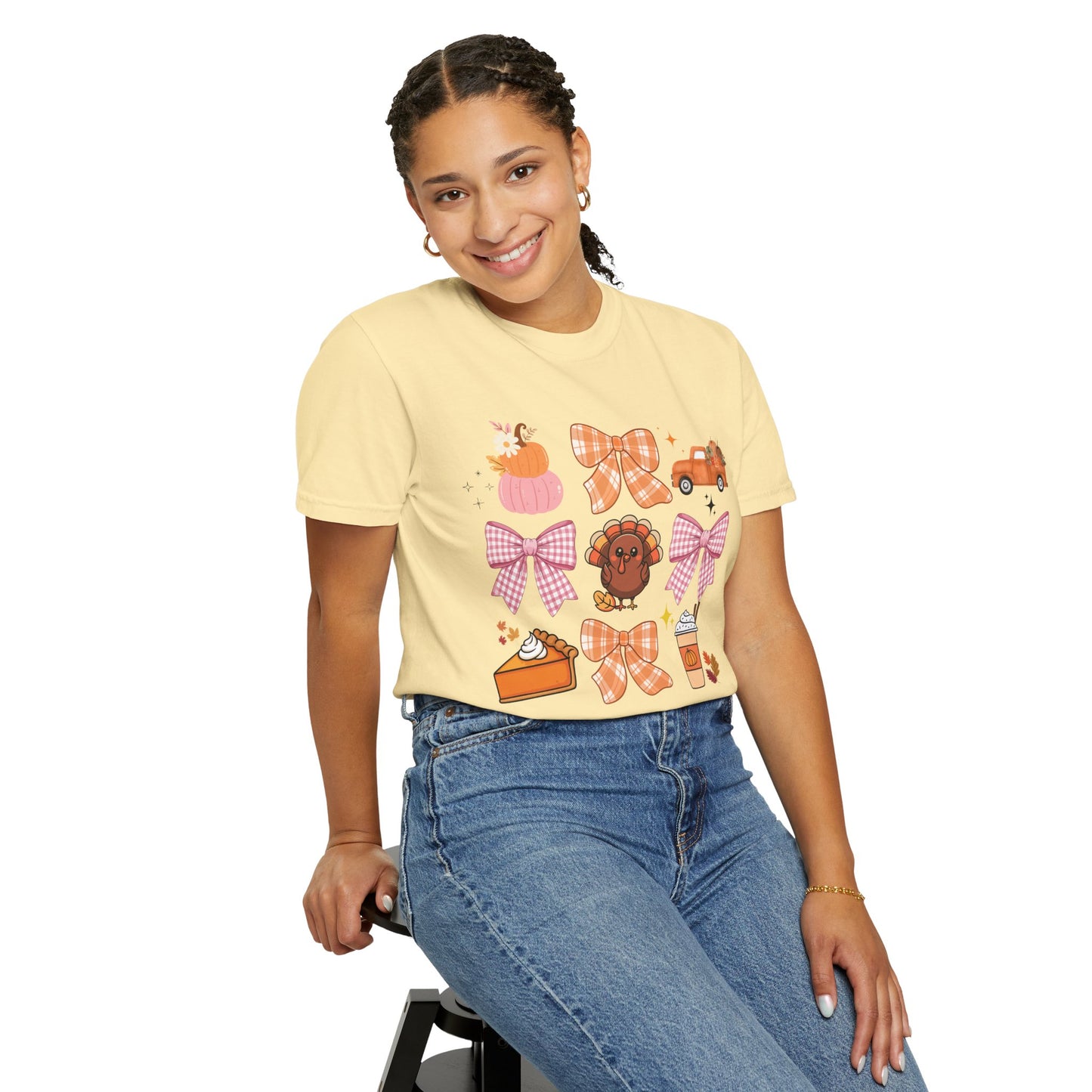 'Thanksgiving' Unisex Garment-Dyed T-shirt