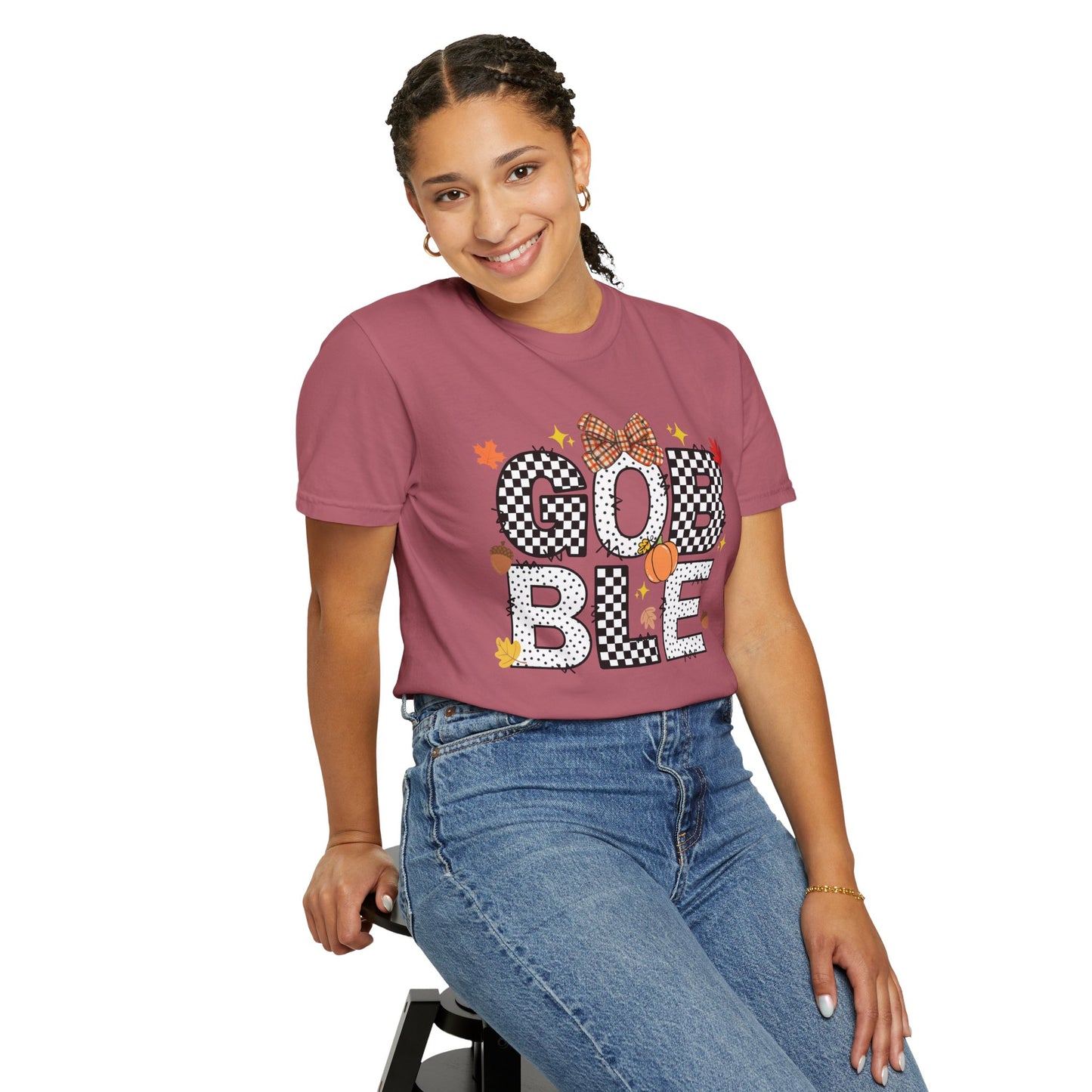 'GOBBLE' Unisex Garment-Dyed T-shirt