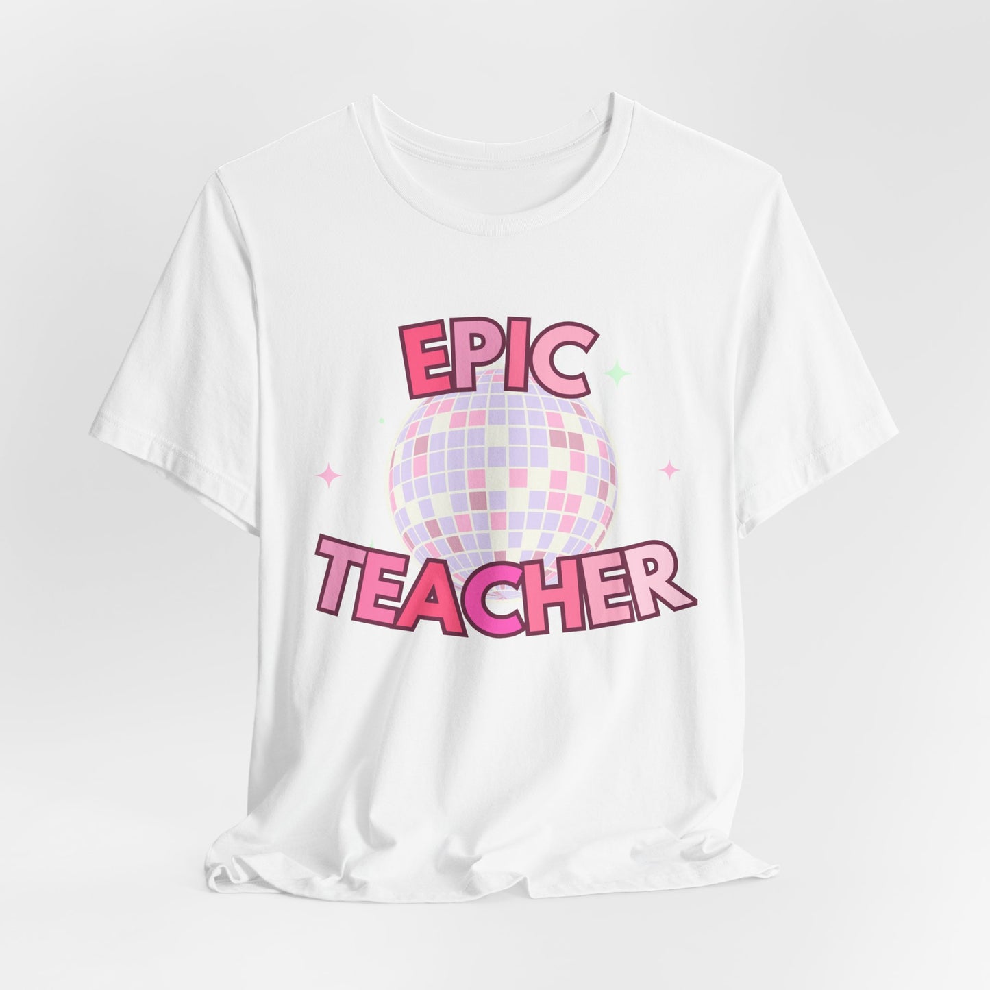 'Epic Teacher' Unisex Jersey Short Sleeve Tee