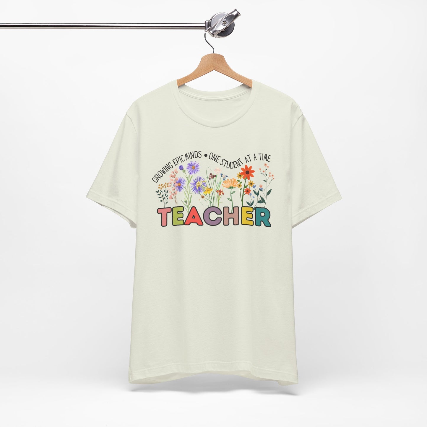 'Growing Epic Minds-One Student At A Time' Unisex Jersey Short Sleeve Tee