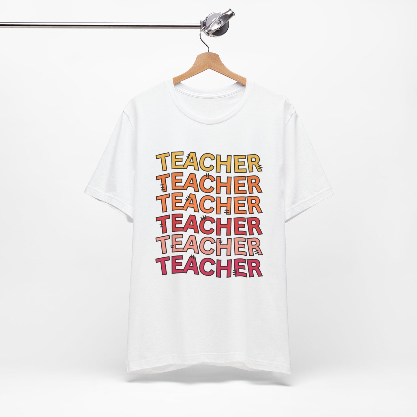 'Teacher' Unisex Jersey Short Sleeve Tee