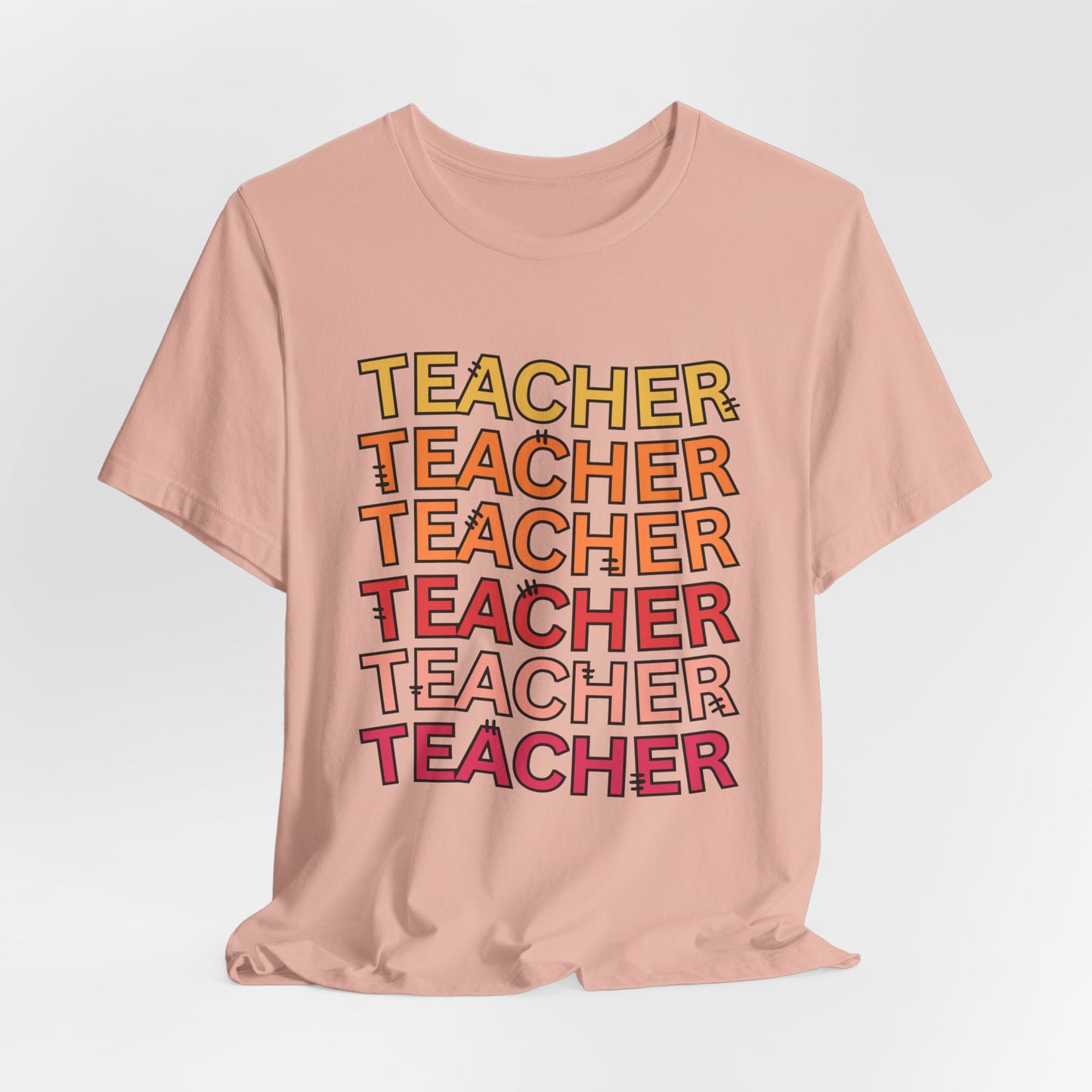 'Teacher' Unisex Jersey Short Sleeve Tee