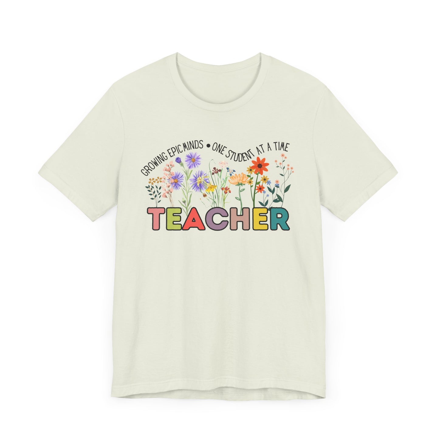 'Growing Epic Minds-One Student At A Time' Unisex Jersey Short Sleeve Tee