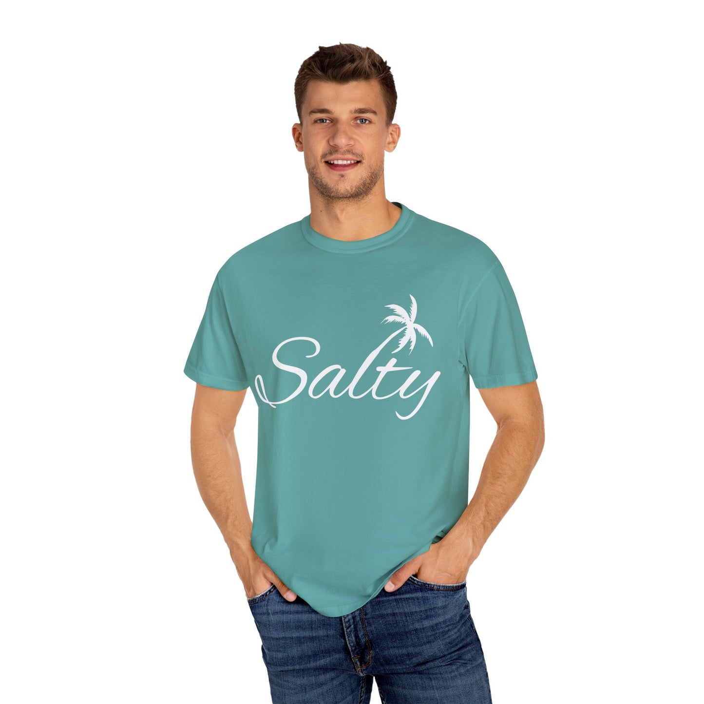 Salty' Unisex Garment-Dyed T-shirt