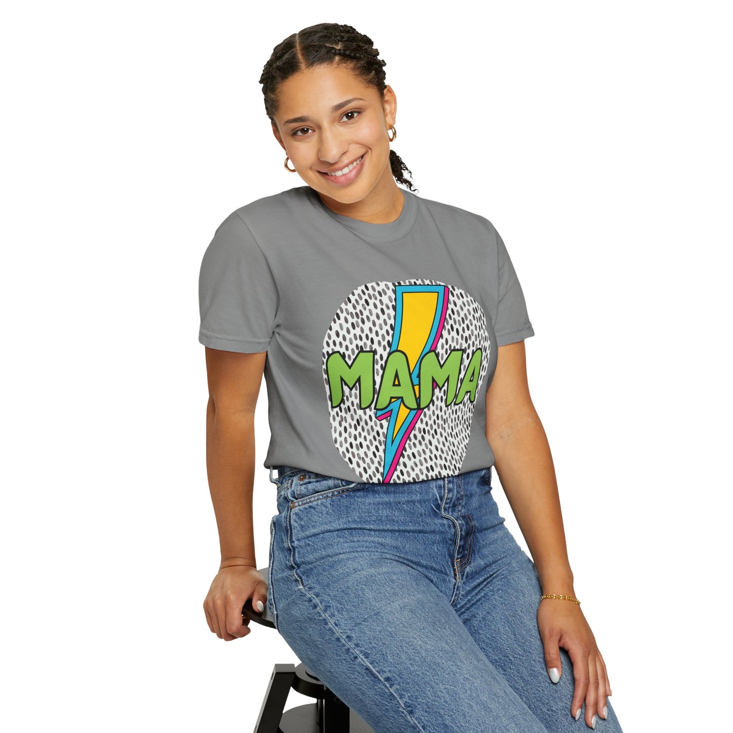 'Mama' Unisex Garment-Dyed T-shirt