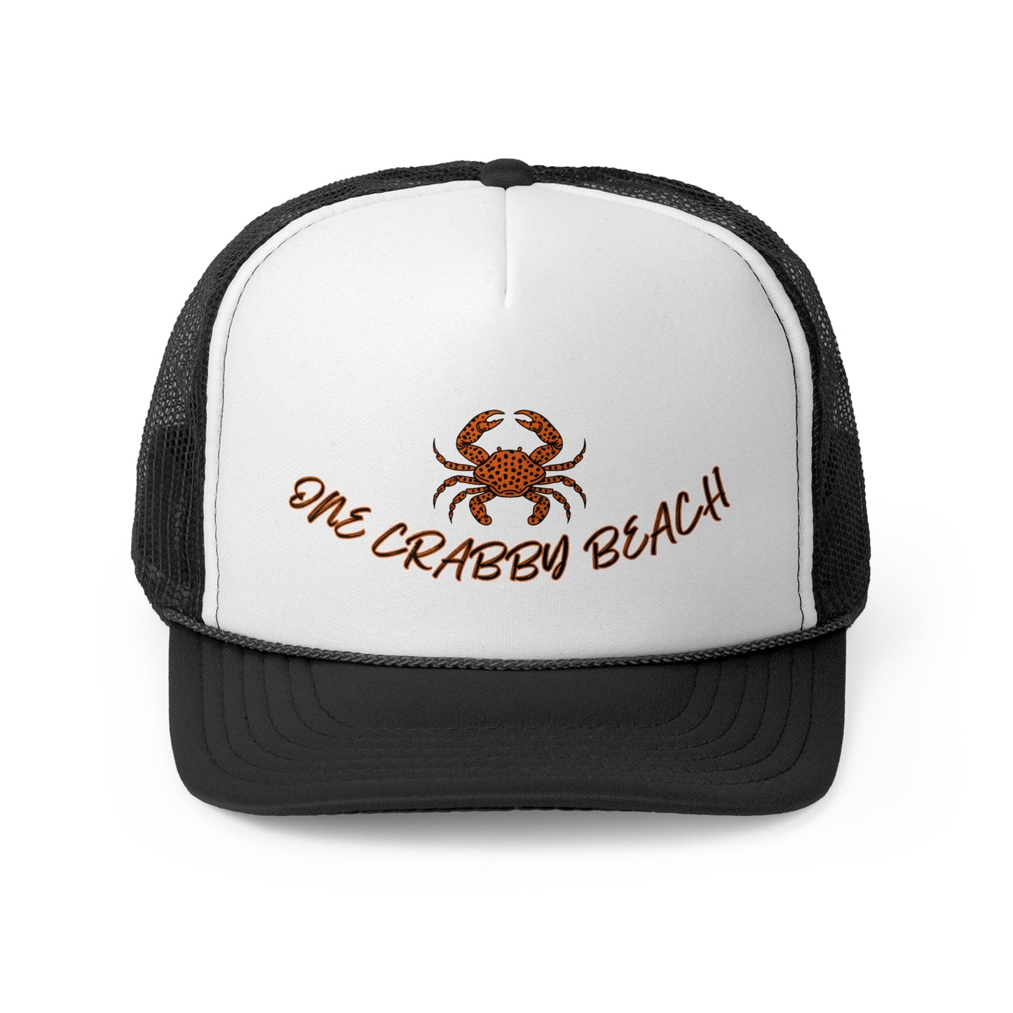 'One Crabby Beach' Trucker Caps
