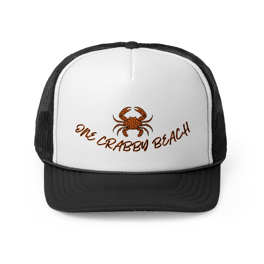 'One Crabby Beach' Trucker Caps