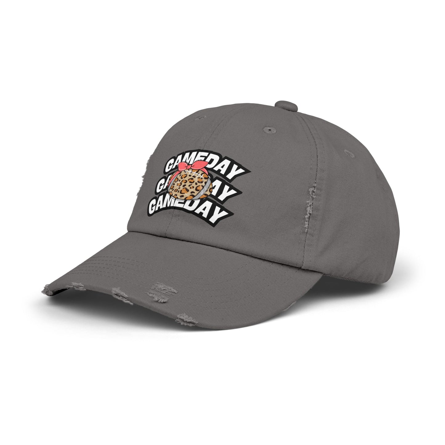 'Gameday' Unisex Distressed Cap