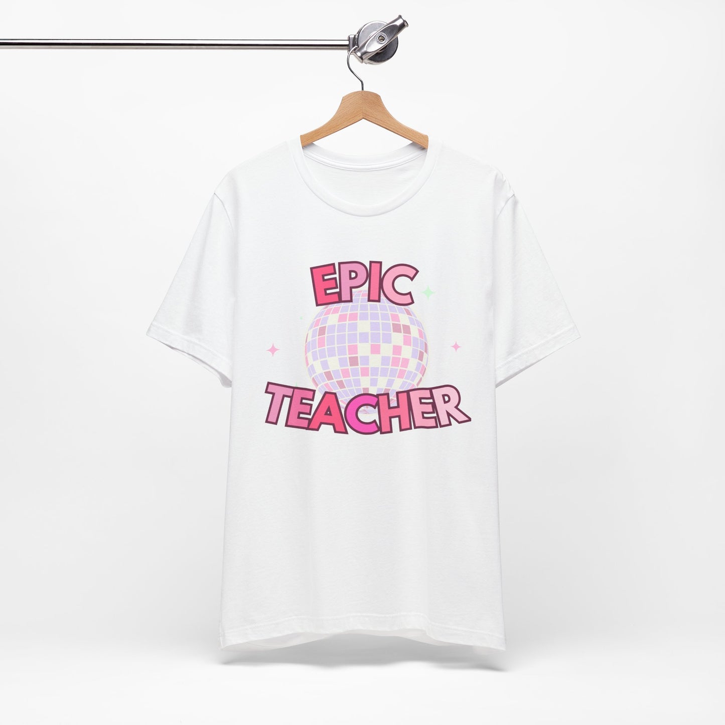 'Epic Teacher' Unisex Jersey Short Sleeve Tee
