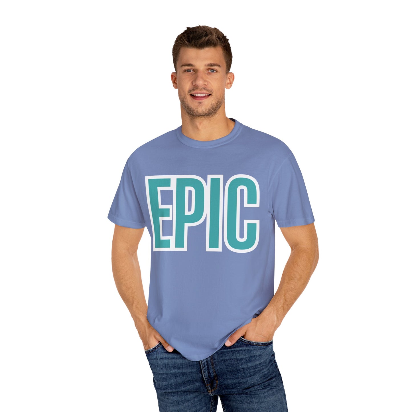'Epic' Unisex Garment-Dyed T-shirt