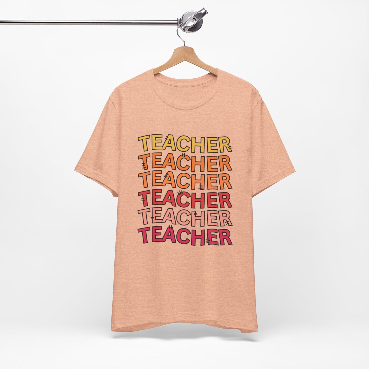 'Teacher' Unisex Jersey Short Sleeve Tee