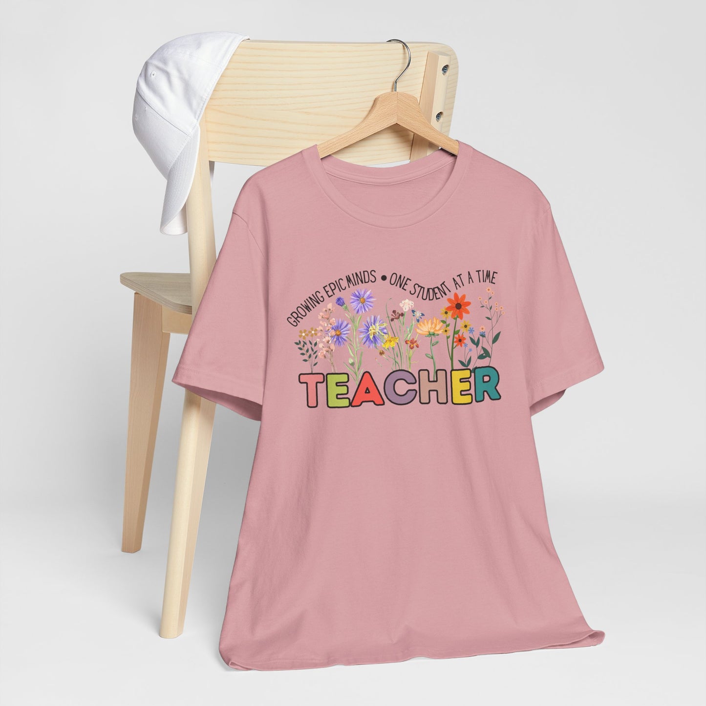 'Growing Epic Minds-One Student At A Time' Unisex Jersey Short Sleeve Tee