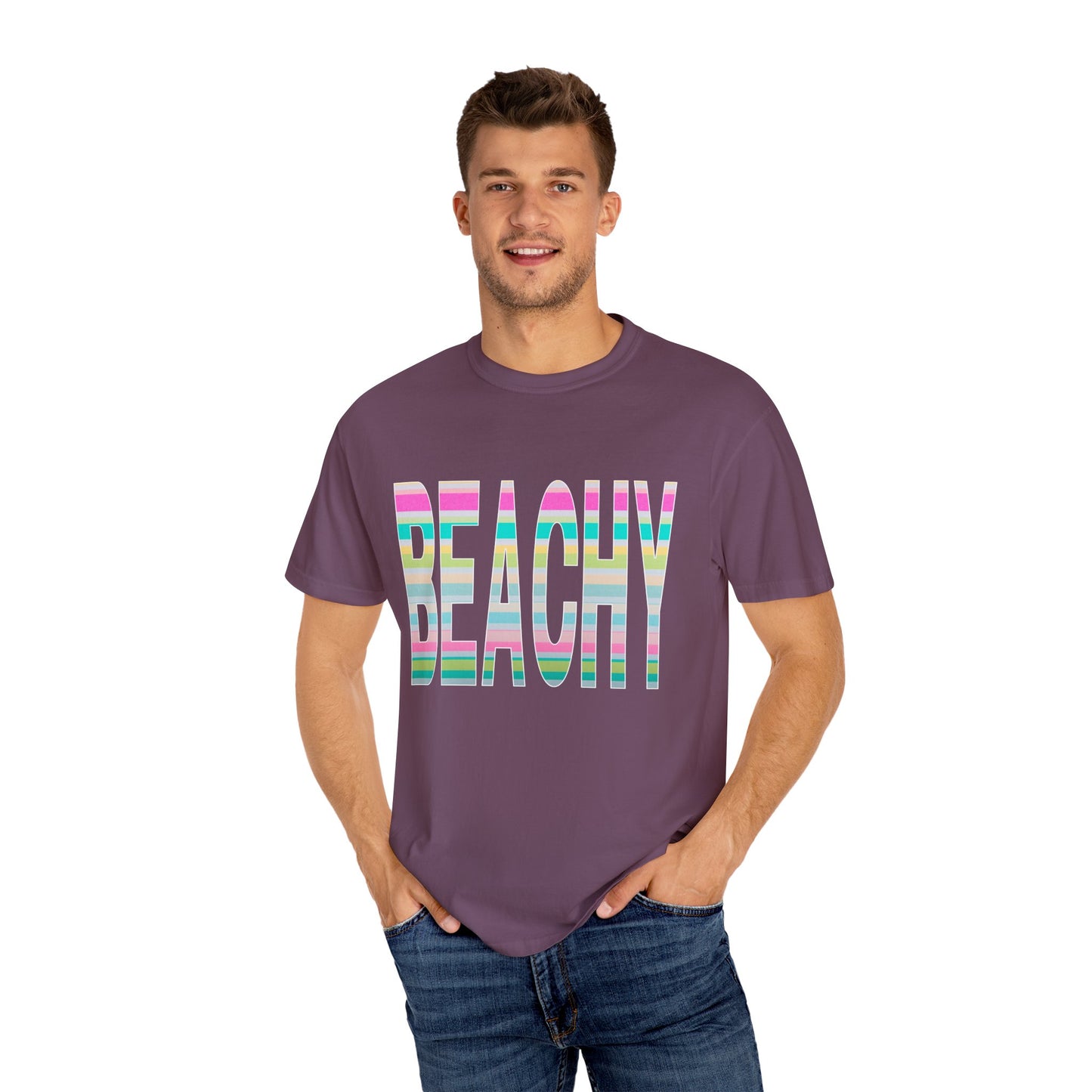 'Beachy' Unisex Garment-Dyed T-shirt