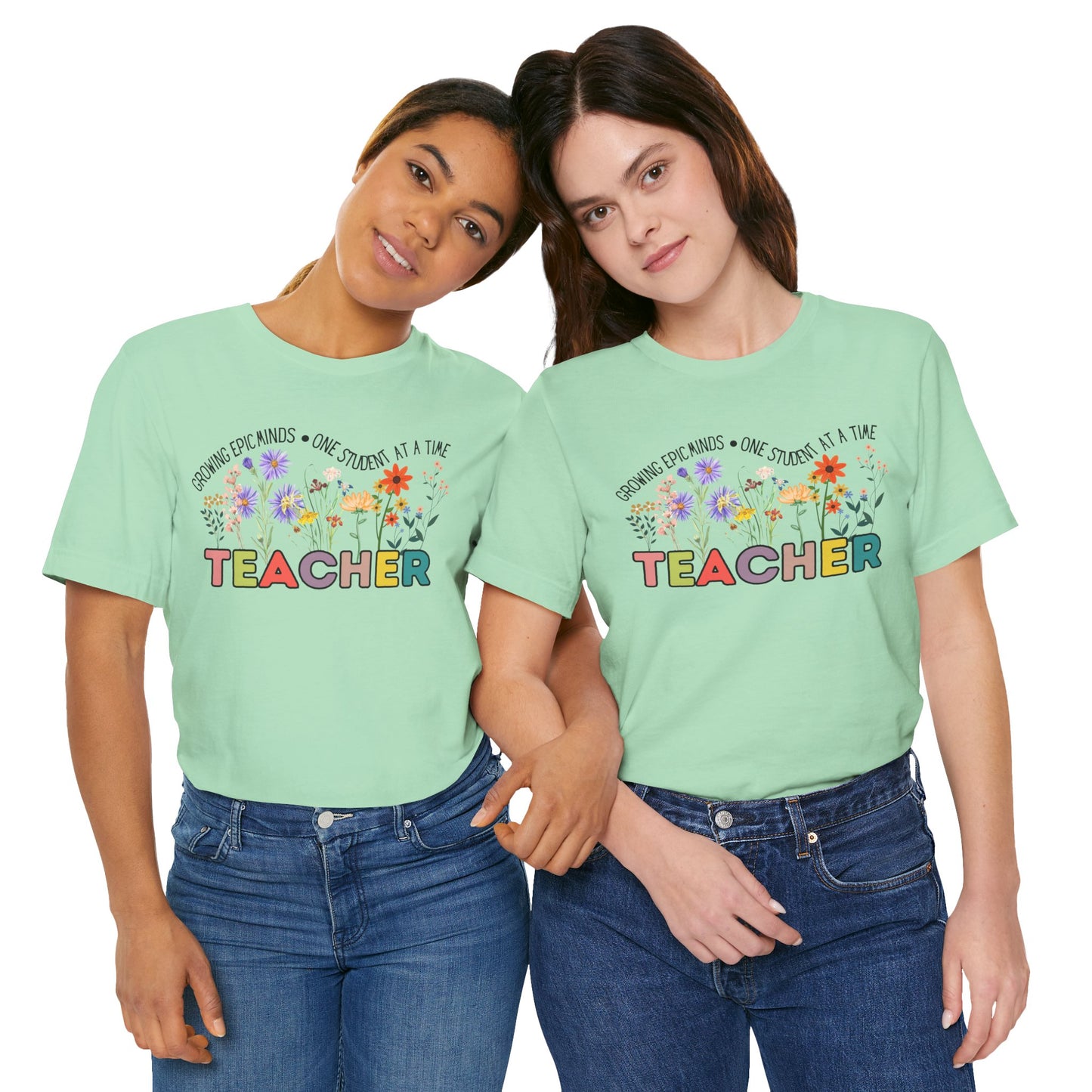 'Growing Epic Minds-One Student At A Time' Unisex Jersey Short Sleeve Tee