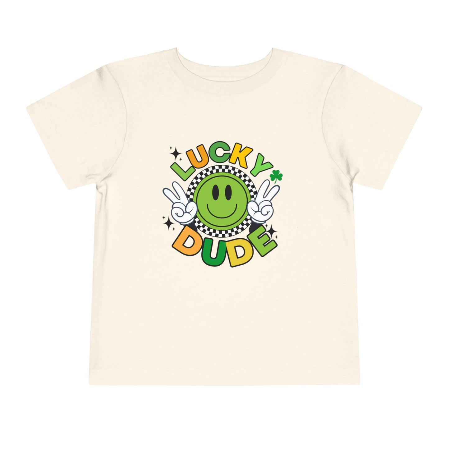 'Lucky Dude' Toddler Short Sleeve Tee
