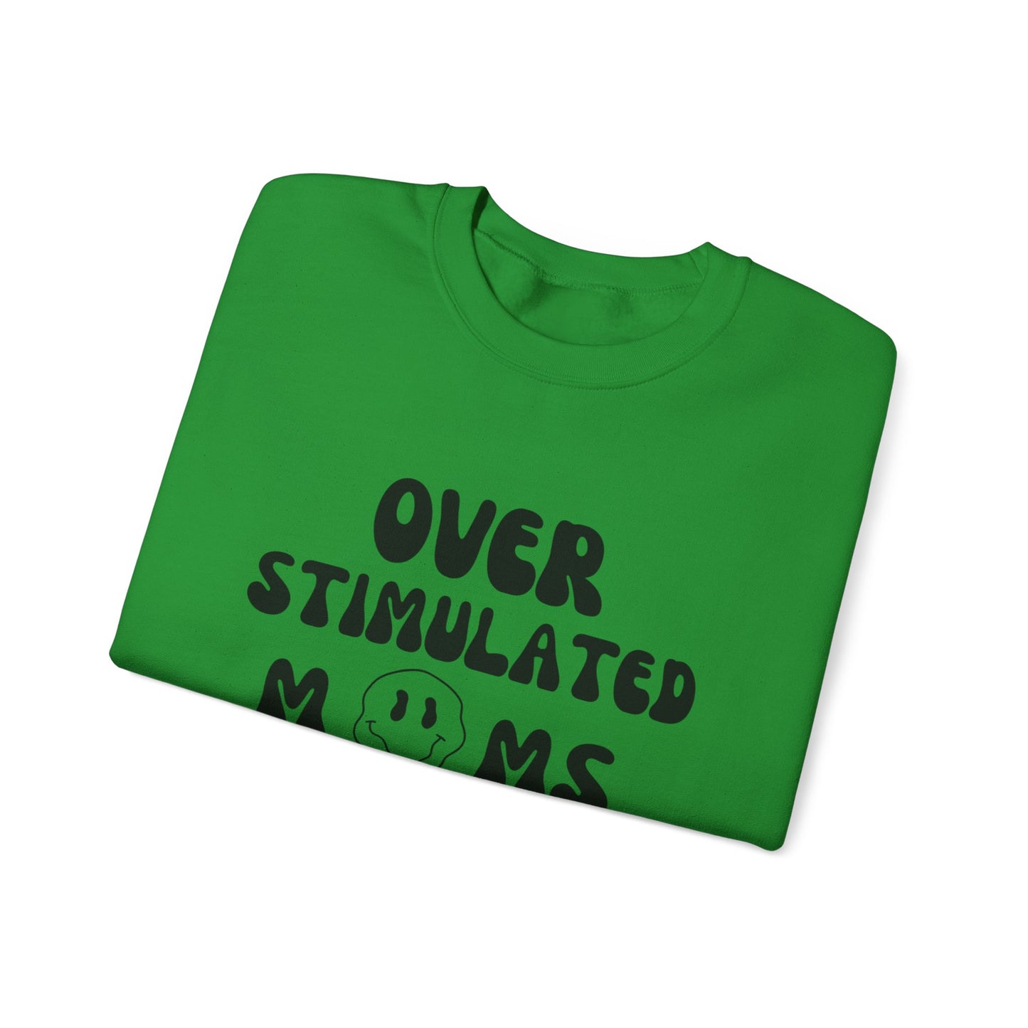 'Over Stimulated Moms Club' Unisex Heavy Blend™ Crewneck Sweatshirt