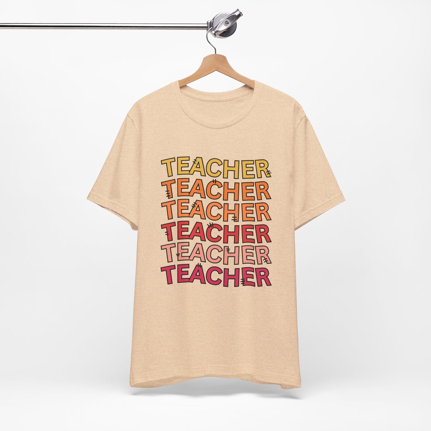 'Teacher' Unisex Jersey Short Sleeve Tee
