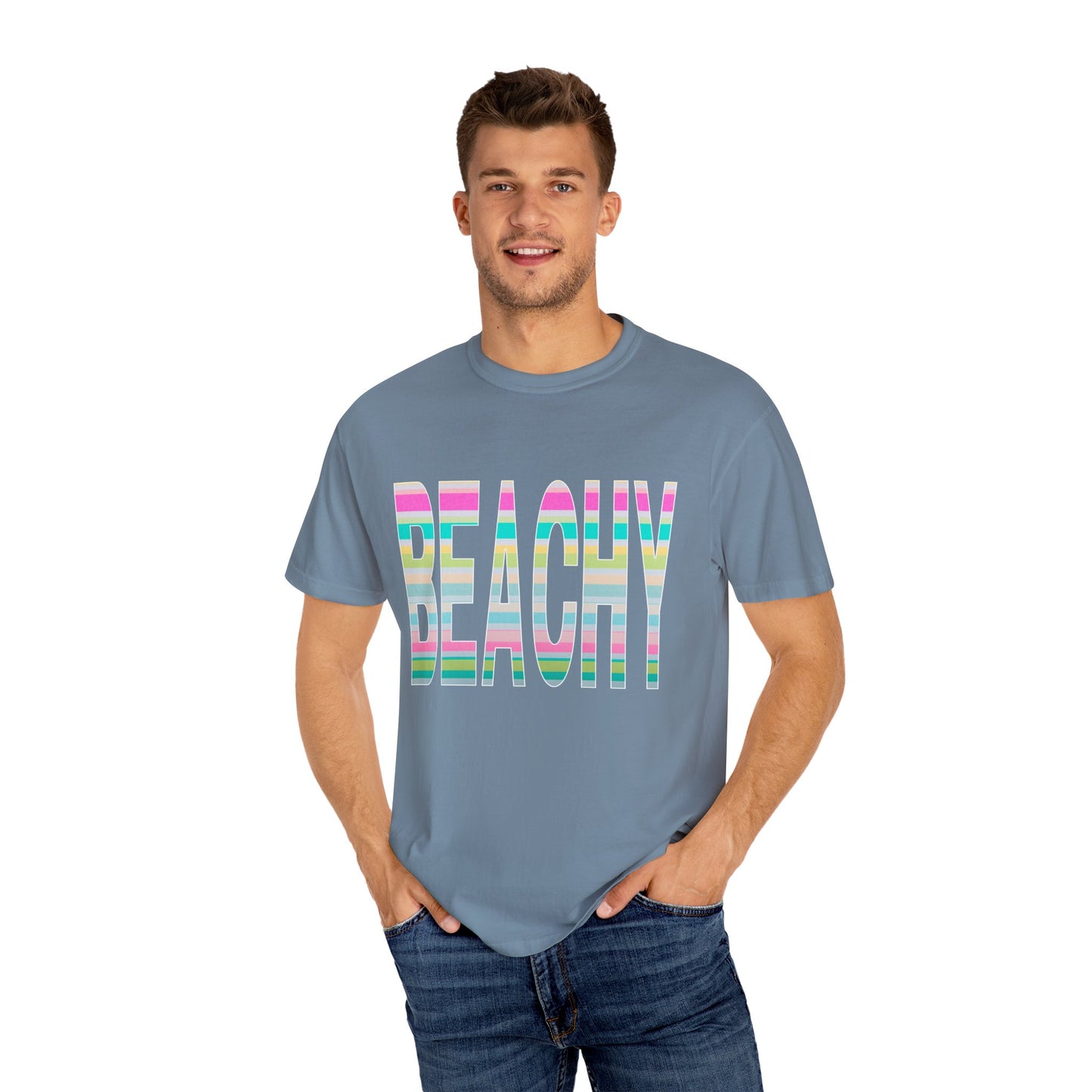 'Beachy' Unisex Garment-Dyed T-shirt