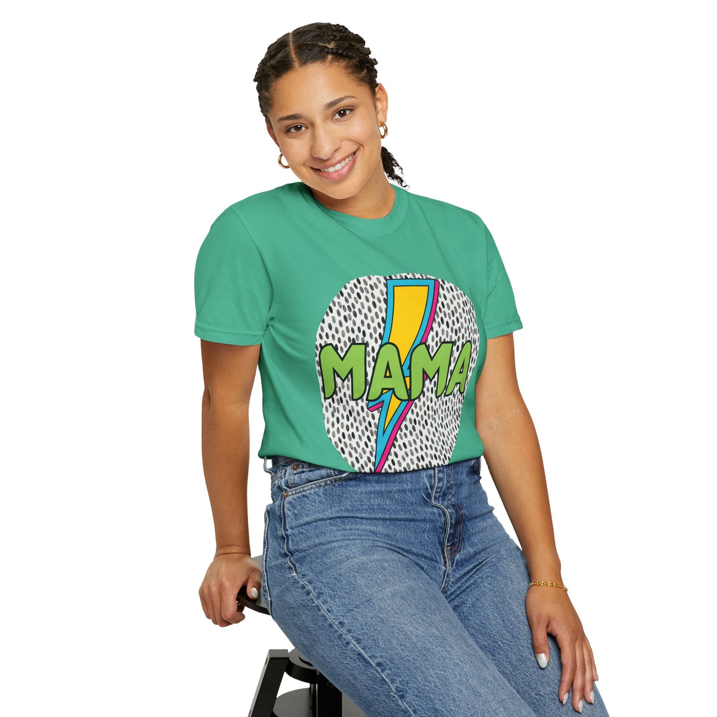 'Mama' Unisex Garment-Dyed T-shirt