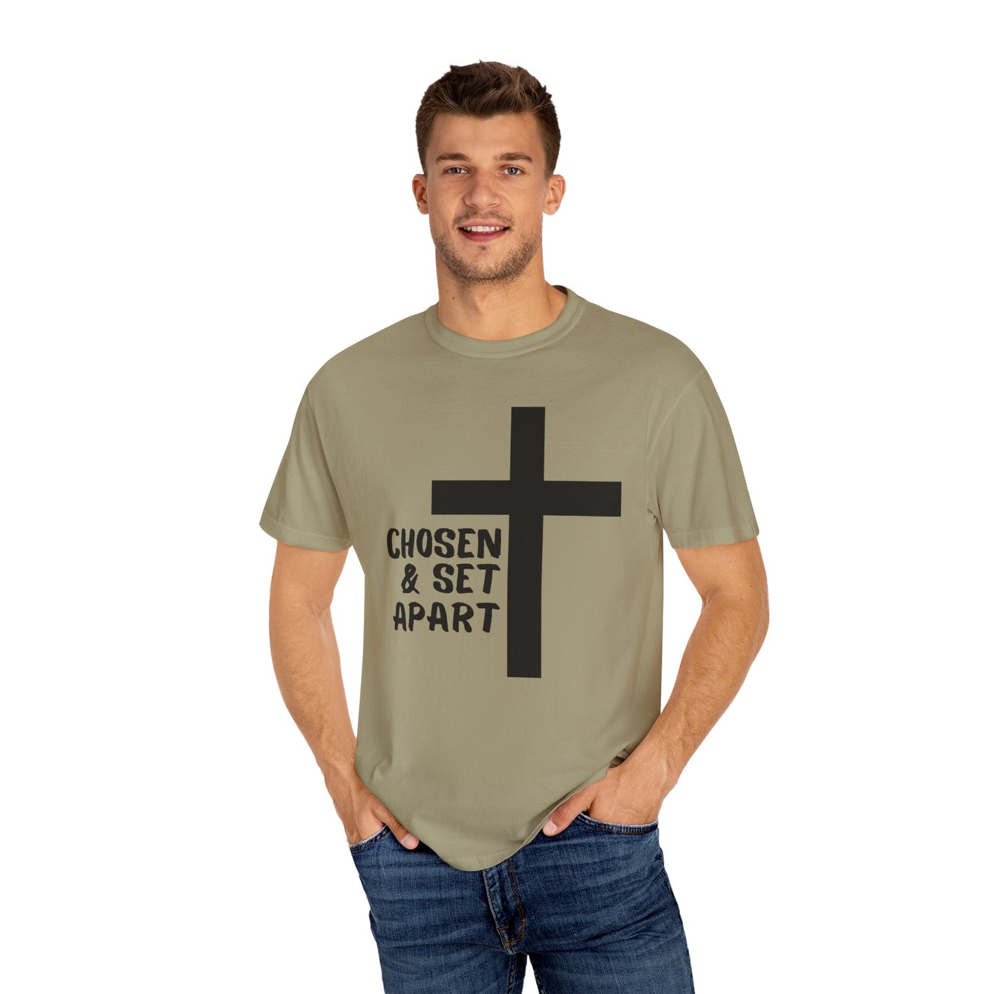 'Chosen & Set Apart' Unisex Garment-Dyed T-shirt