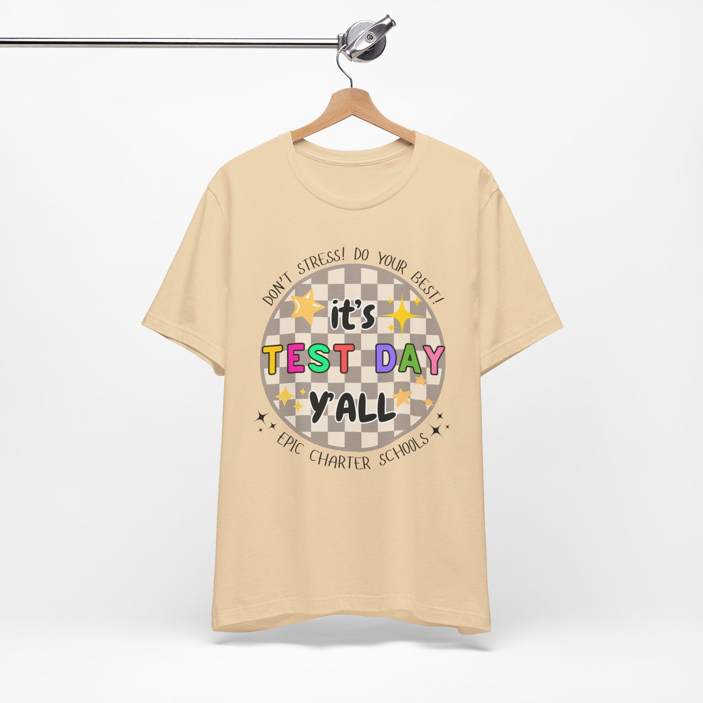 'Epic It's Test Day Ya'll' Unisex Jersey Short Sleeve Tee