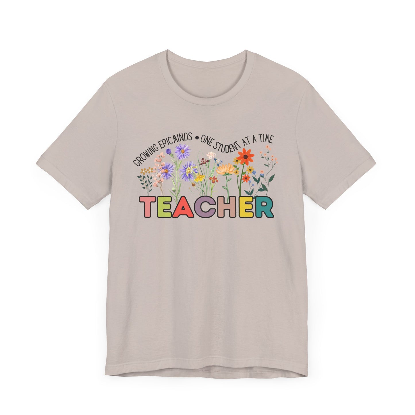 'Growing Epic Minds-One Student At A Time' Unisex Jersey Short Sleeve Tee