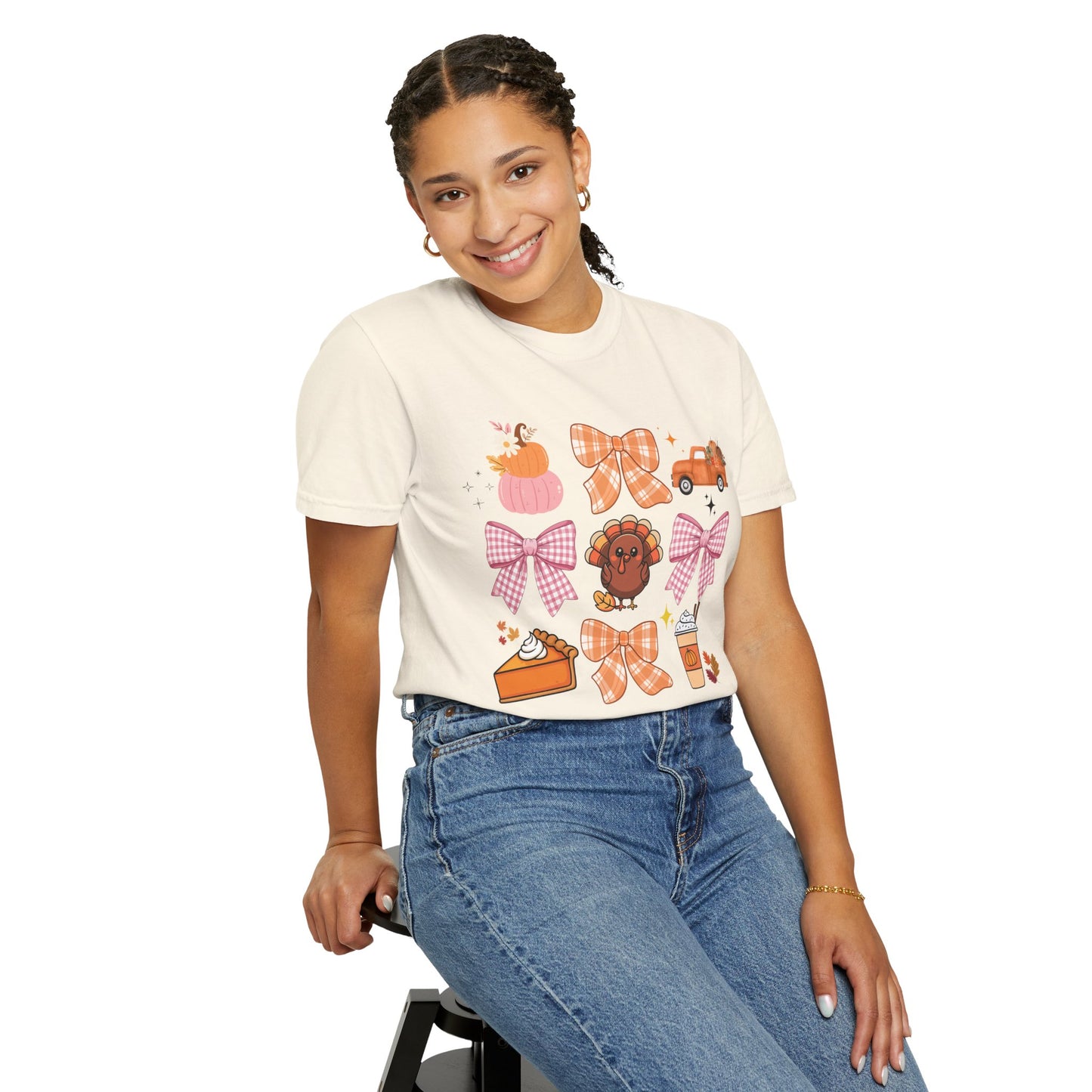 'Thanksgiving' Unisex Garment-Dyed T-shirt