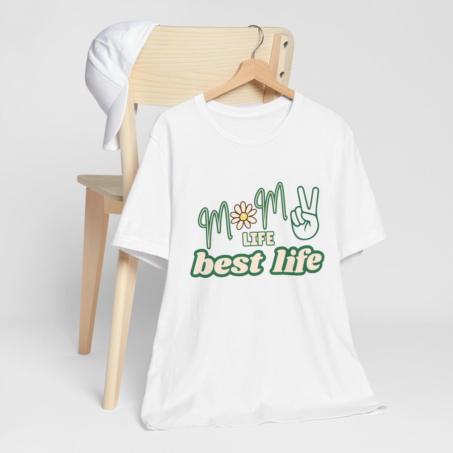 'Mom Life Best Life' Unisex Jersey Short Sleeve Tee