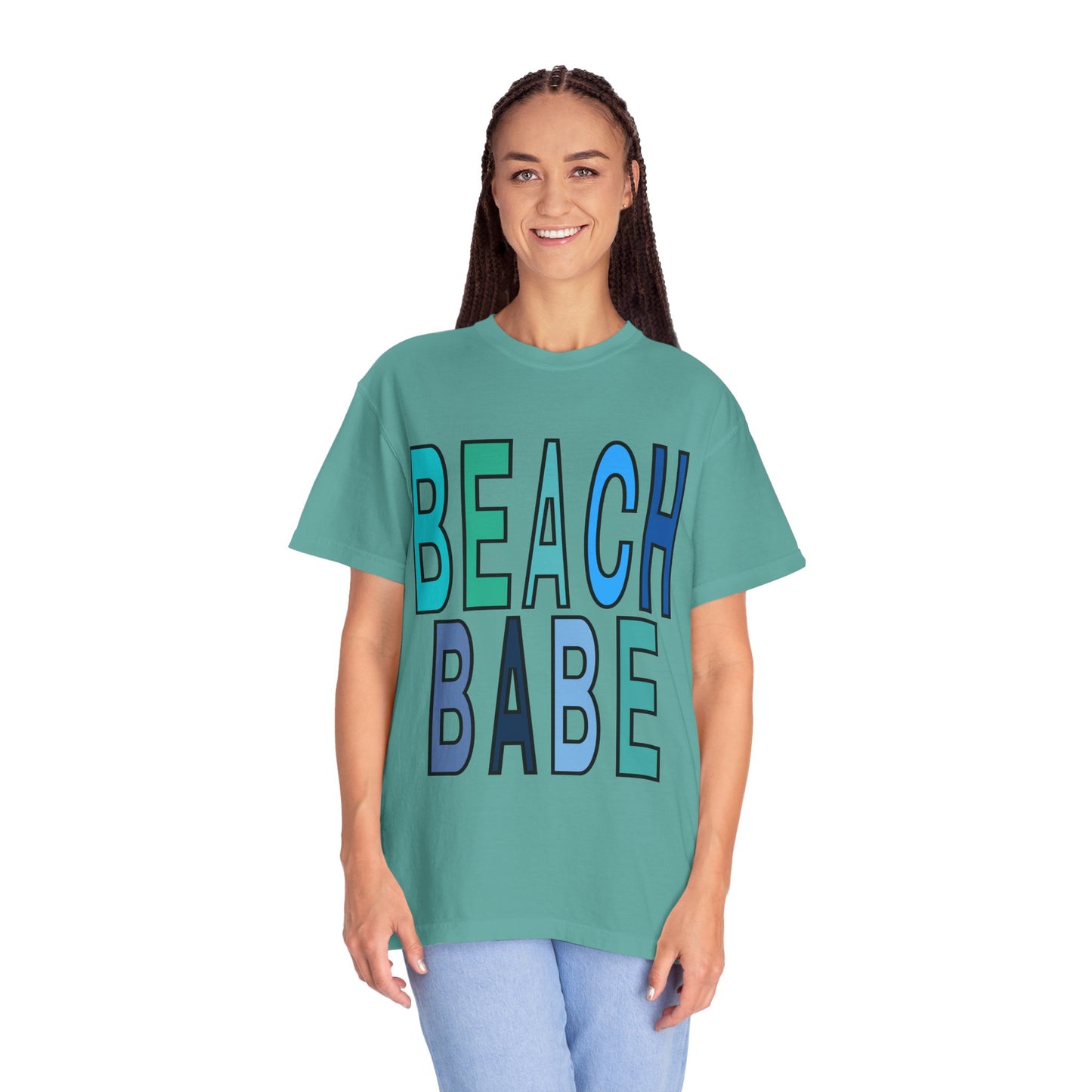 'Beach Babe' Unisex Garment-Dyed T-shirt