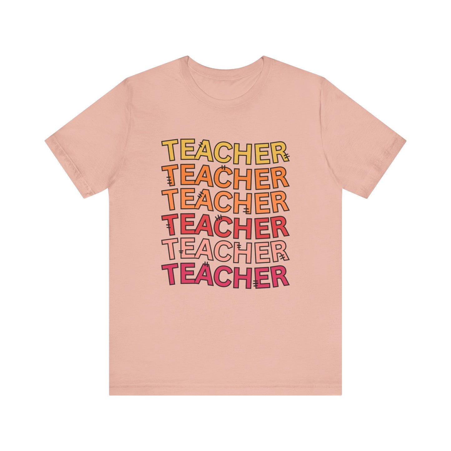 'Teacher' Unisex Jersey Short Sleeve Tee