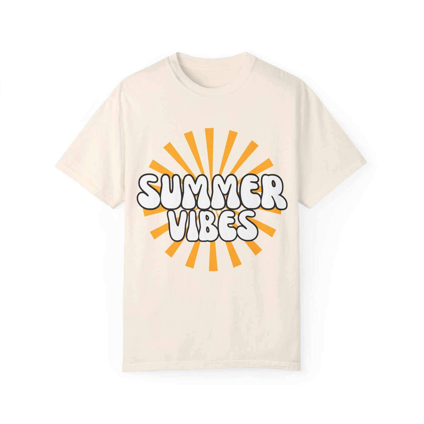 'Summer Vibes' Unisex Garment-Dyed T-shirt