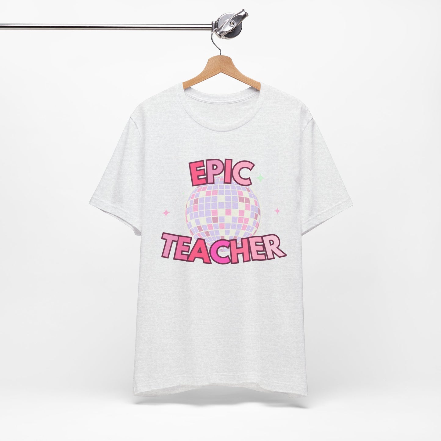 'Epic Teacher' Unisex Jersey Short Sleeve Tee