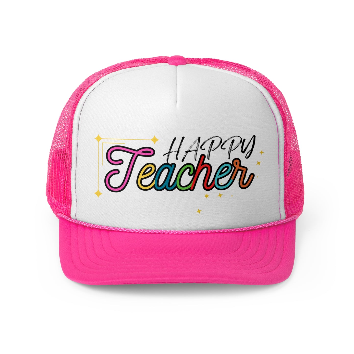 'Happy Teacher' Trucker Caps