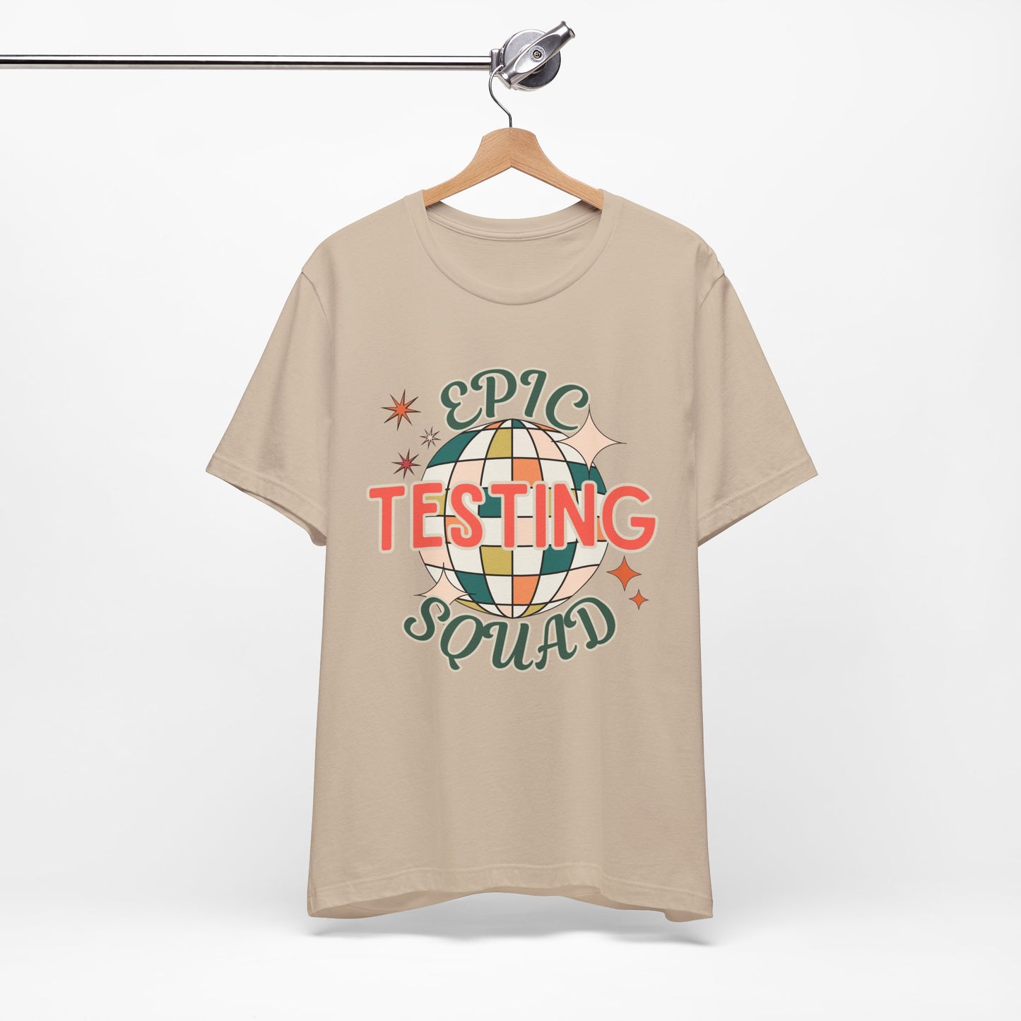'Epic Testing Squad' Unisex Jersey Short Sleeve Tee
