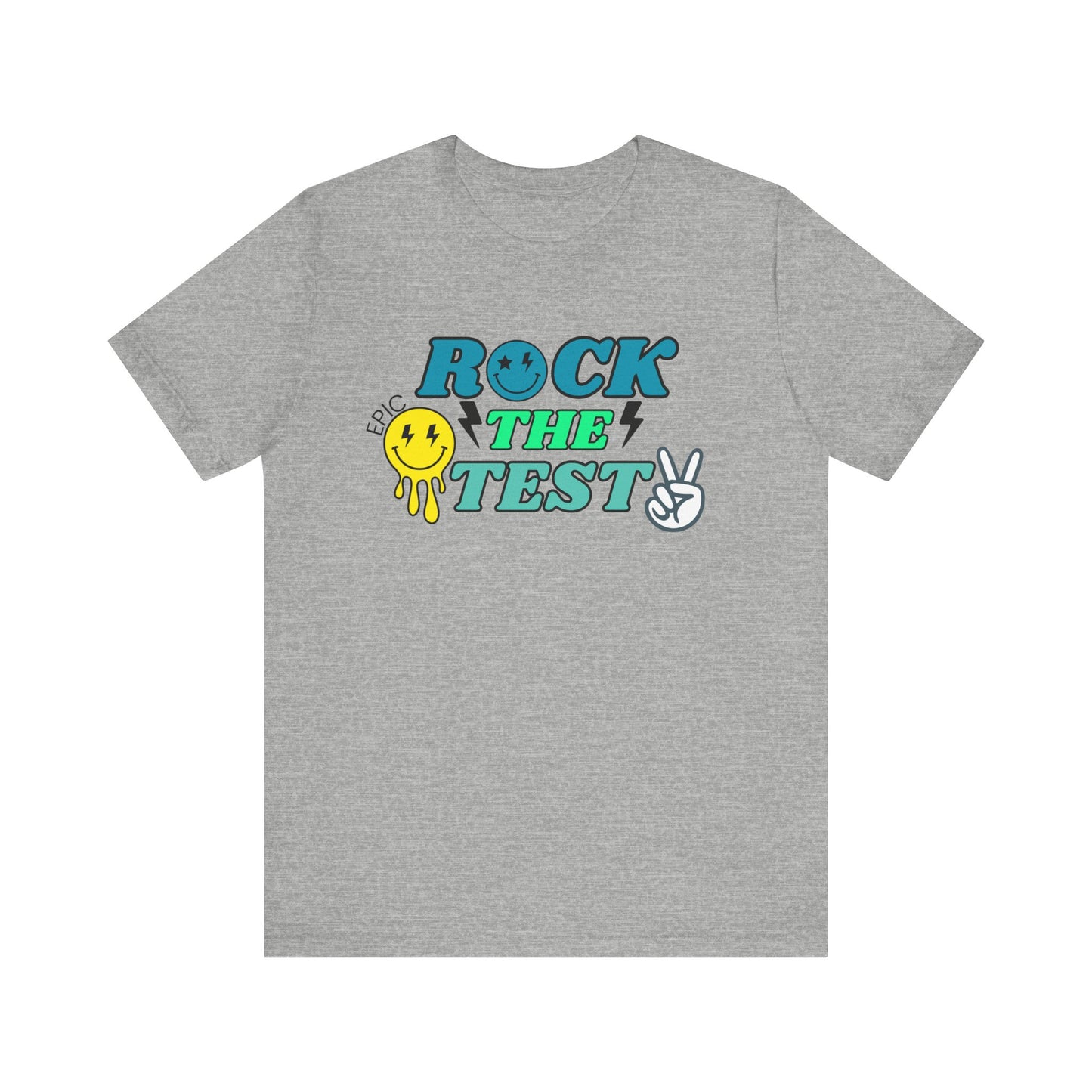 'Rock The Test Epic' Unisex Jersey Short Sleeve Tee