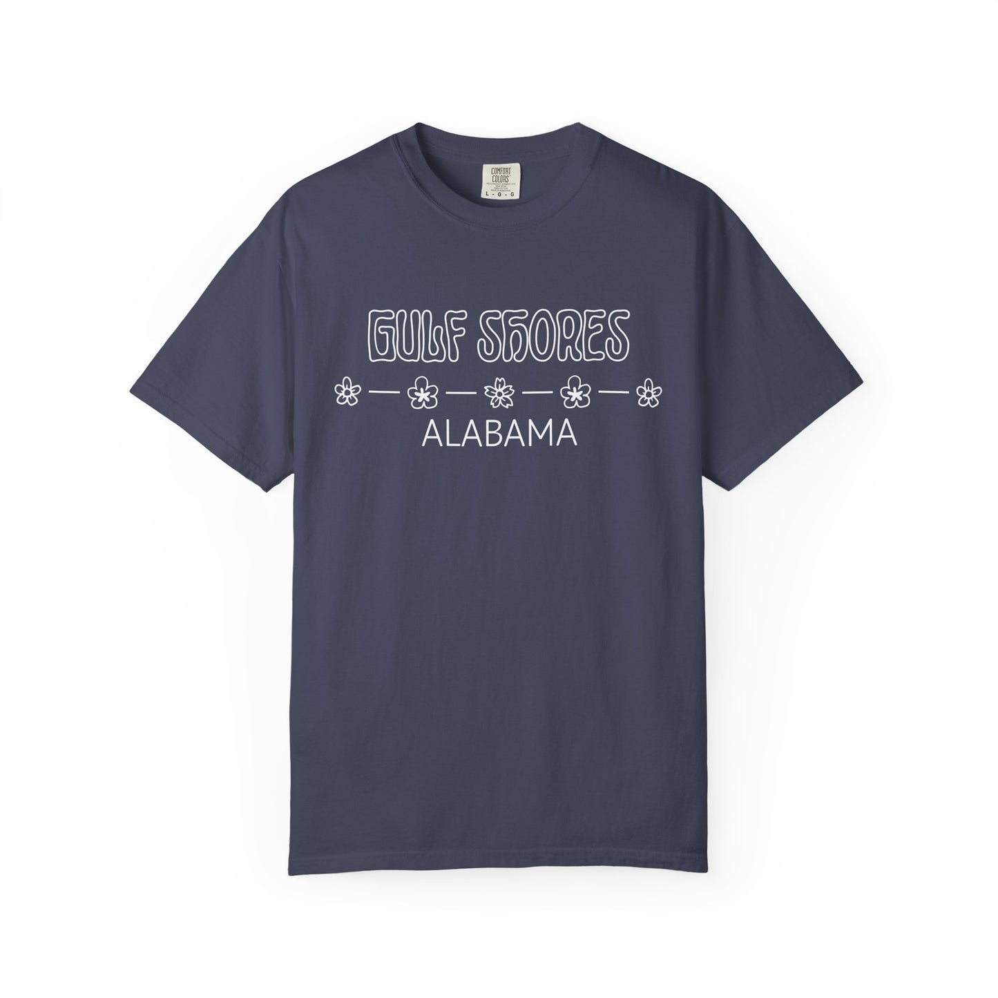 'Gulf Shores, Alabama' Unisex Garment-Dyed T-shirt
