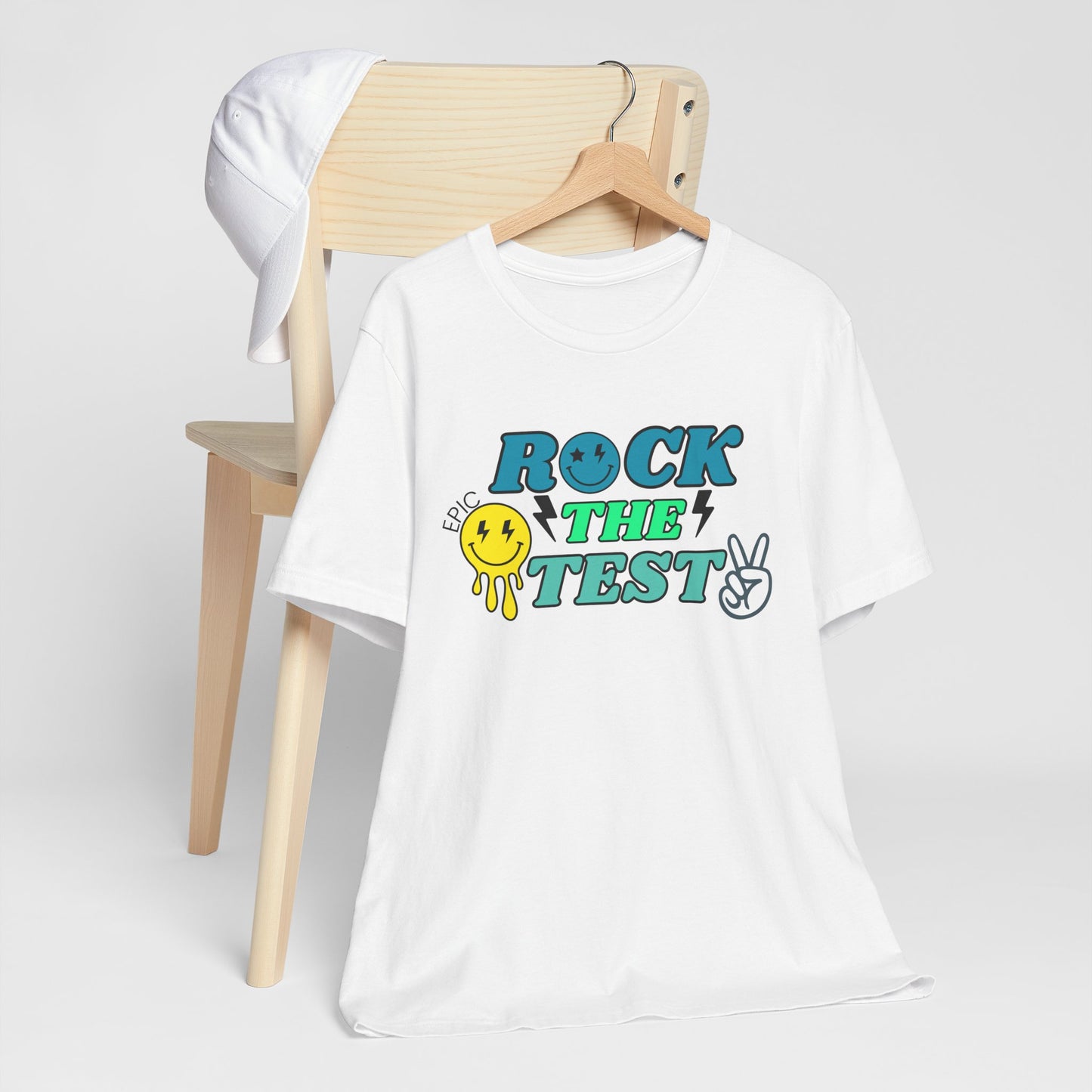 'Rock The Test Epic' Unisex Jersey Short Sleeve Tee