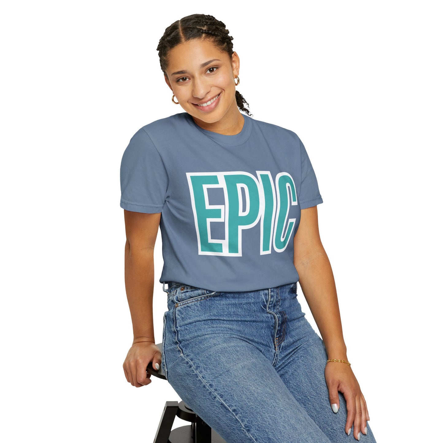 'Epic' Unisex Garment-Dyed T-shirt