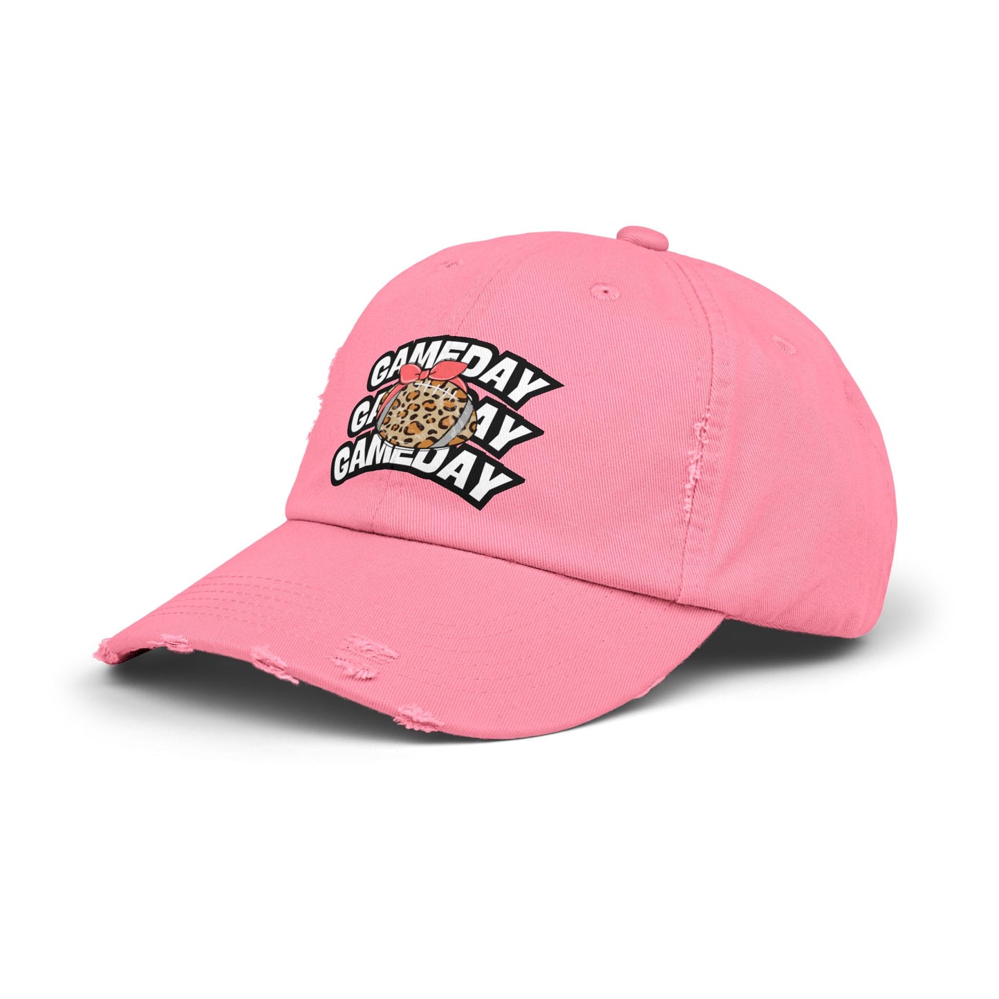 'Gameday' Unisex Distressed Cap