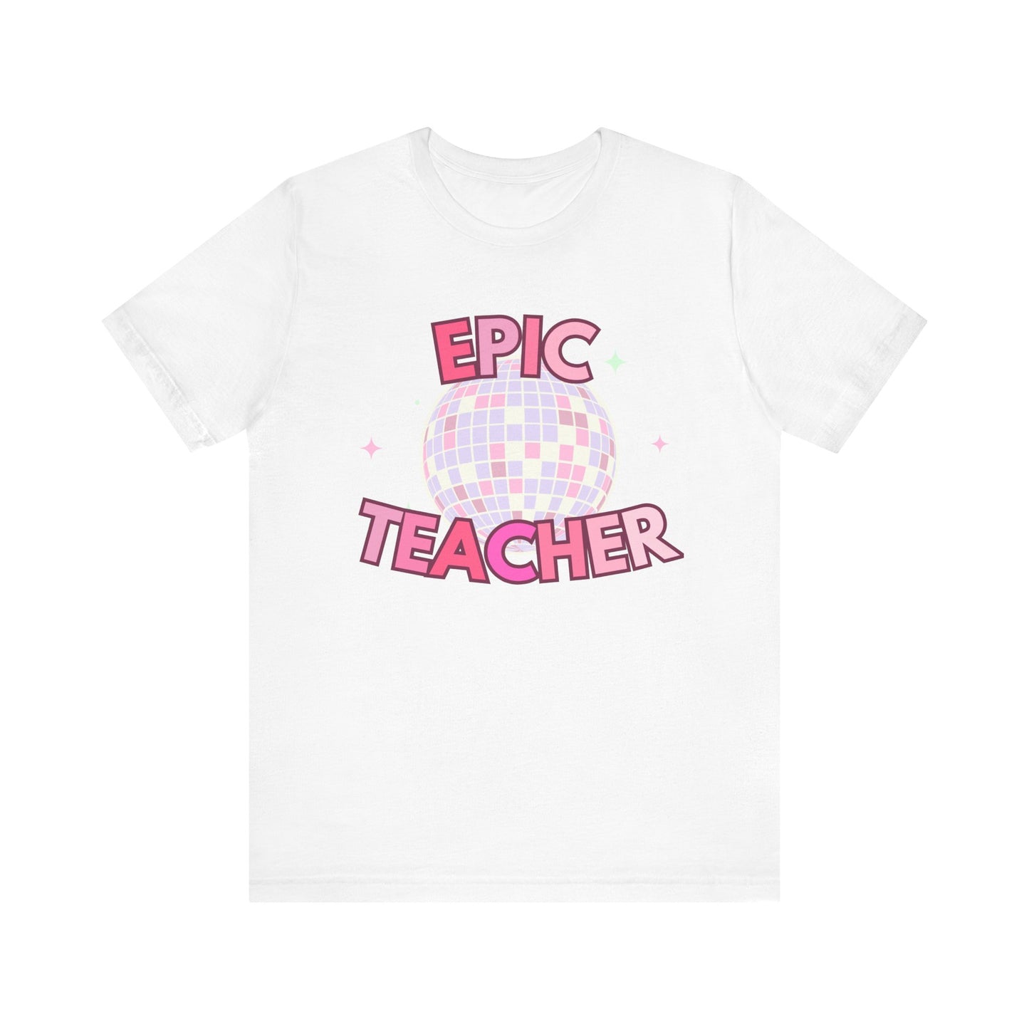'Epic Teacher' Unisex Jersey Short Sleeve Tee
