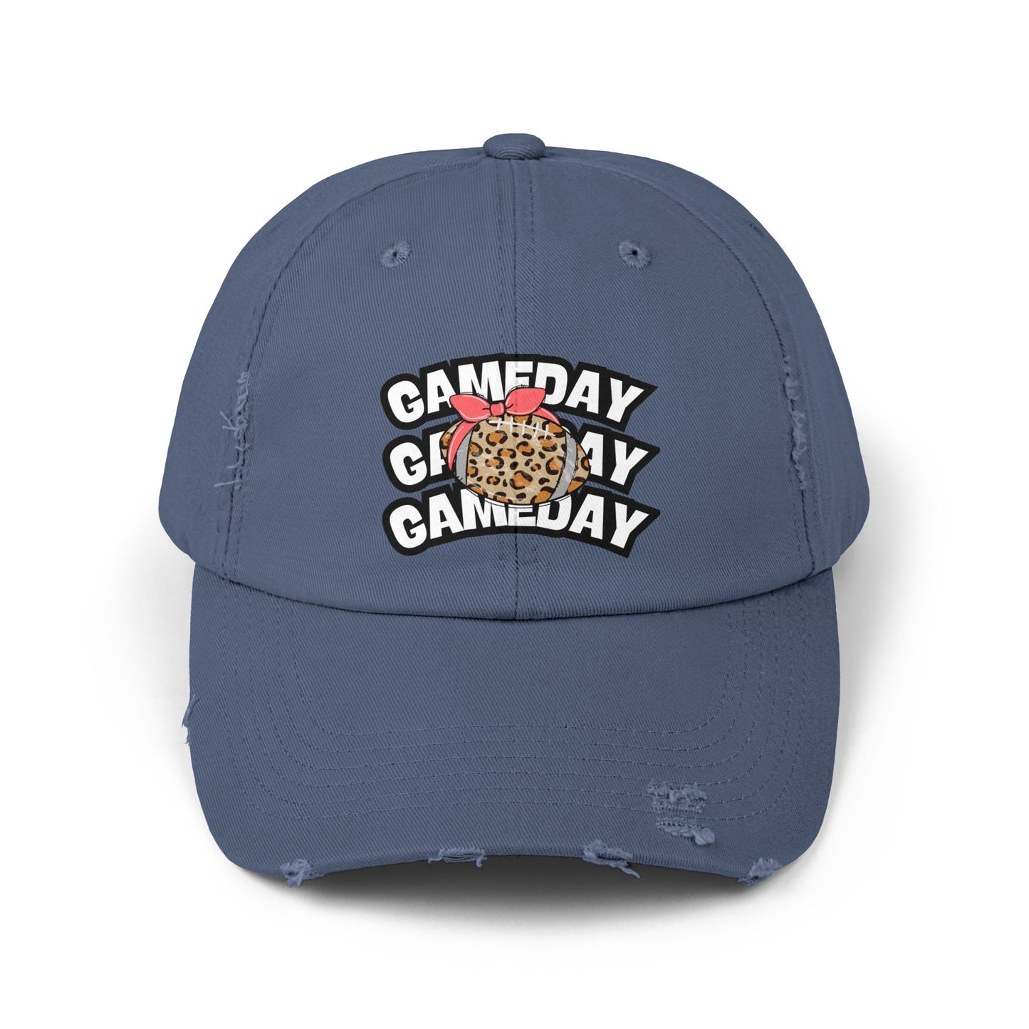 'Gameday' Unisex Distressed Cap