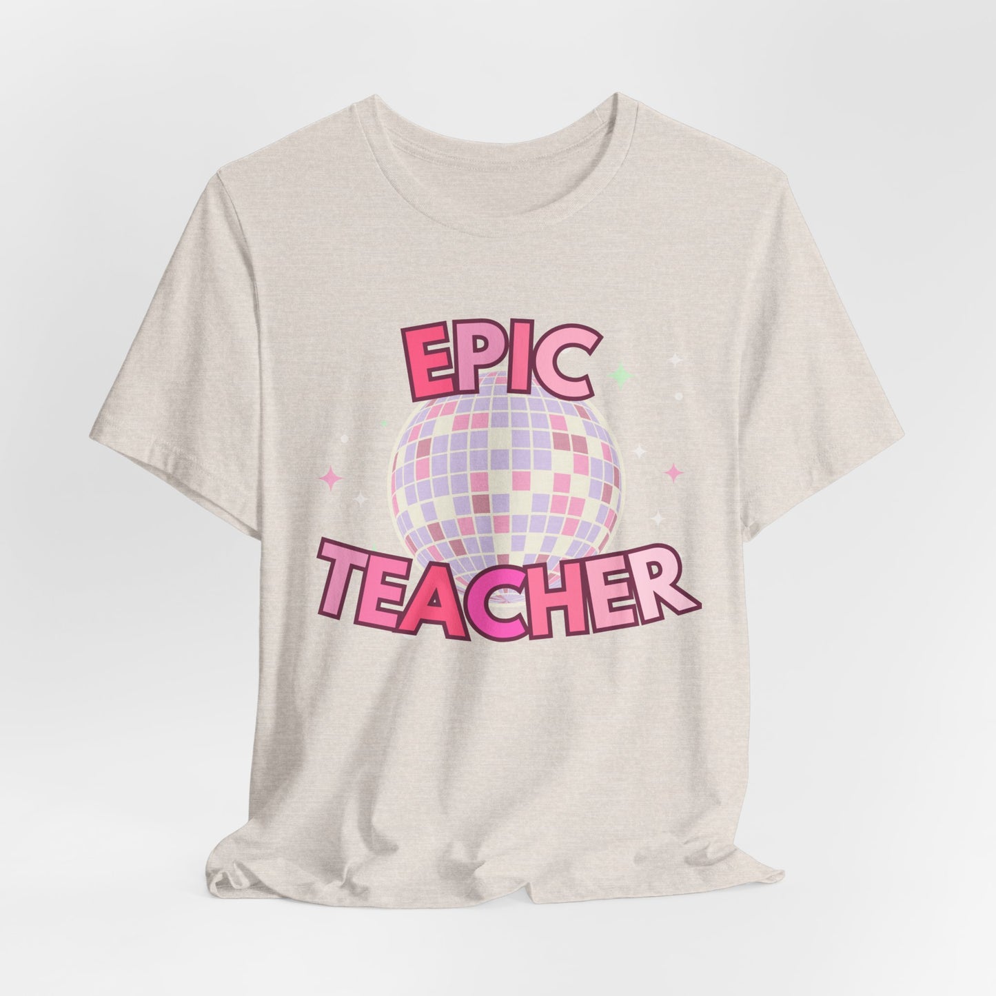 'Epic Teacher' Unisex Jersey Short Sleeve Tee