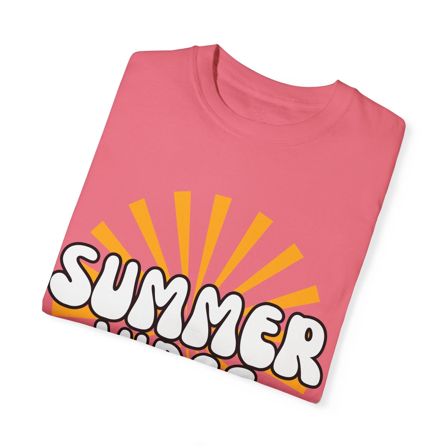 'Summer Vibes' Unisex Garment-Dyed T-shirt