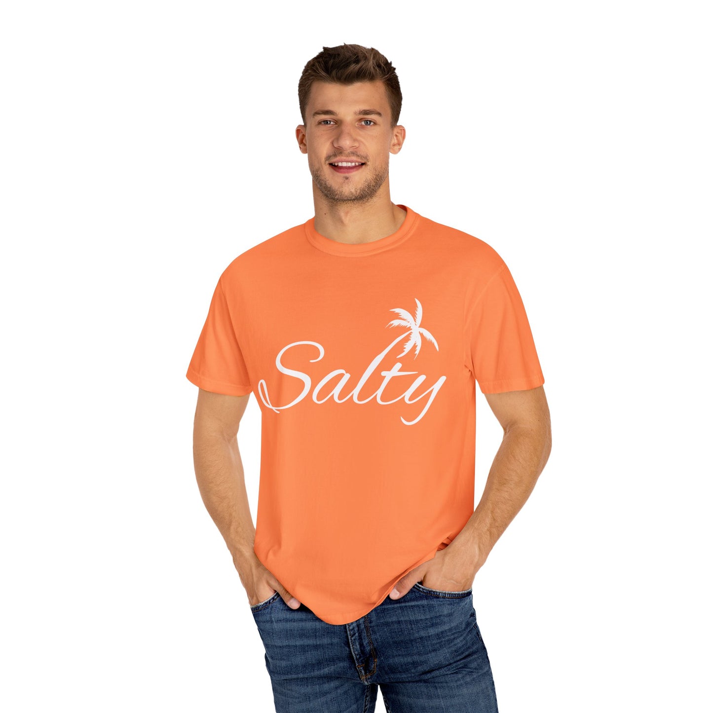 Salty' Unisex Garment-Dyed T-shirt