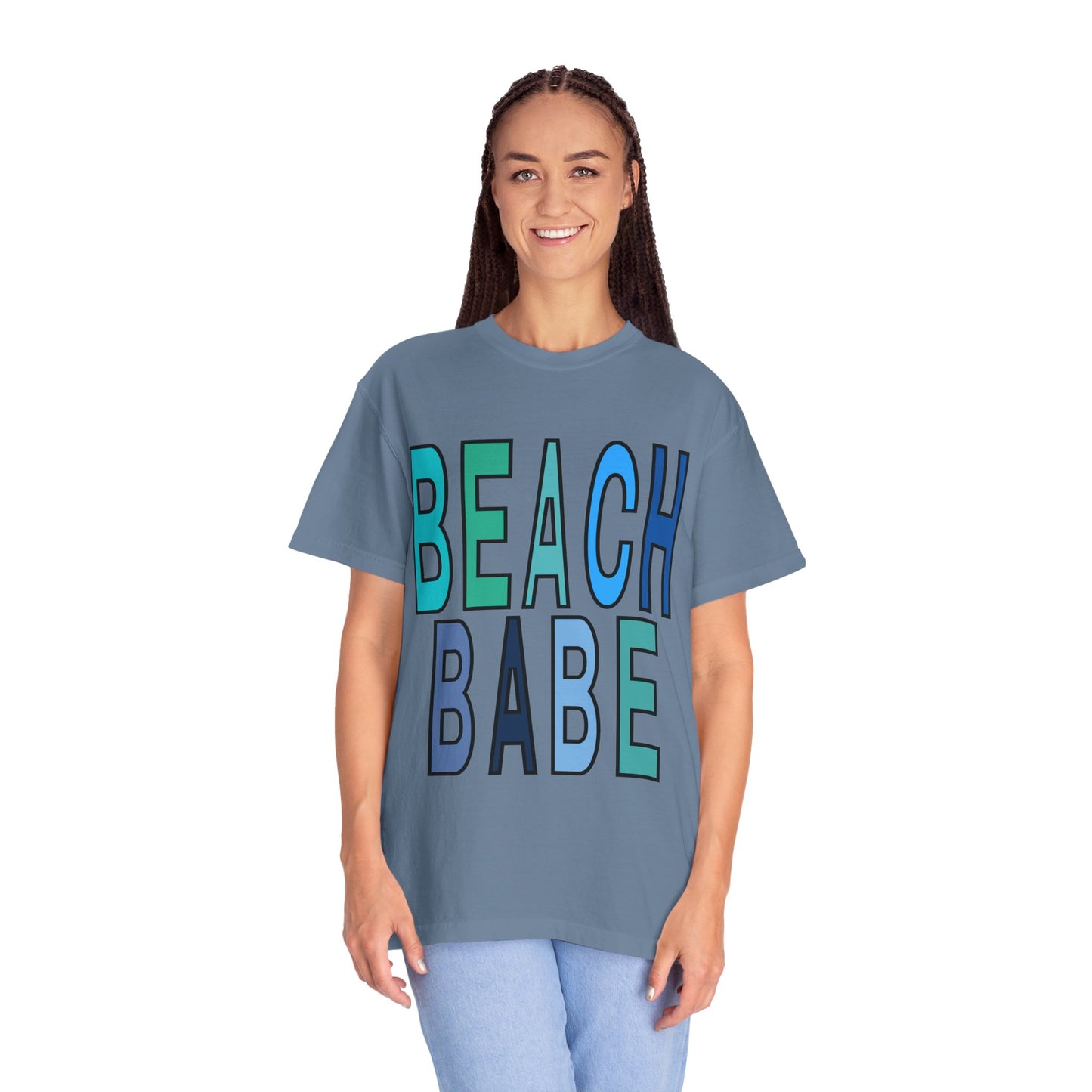 'Beach Babe' Unisex Garment-Dyed T-shirt