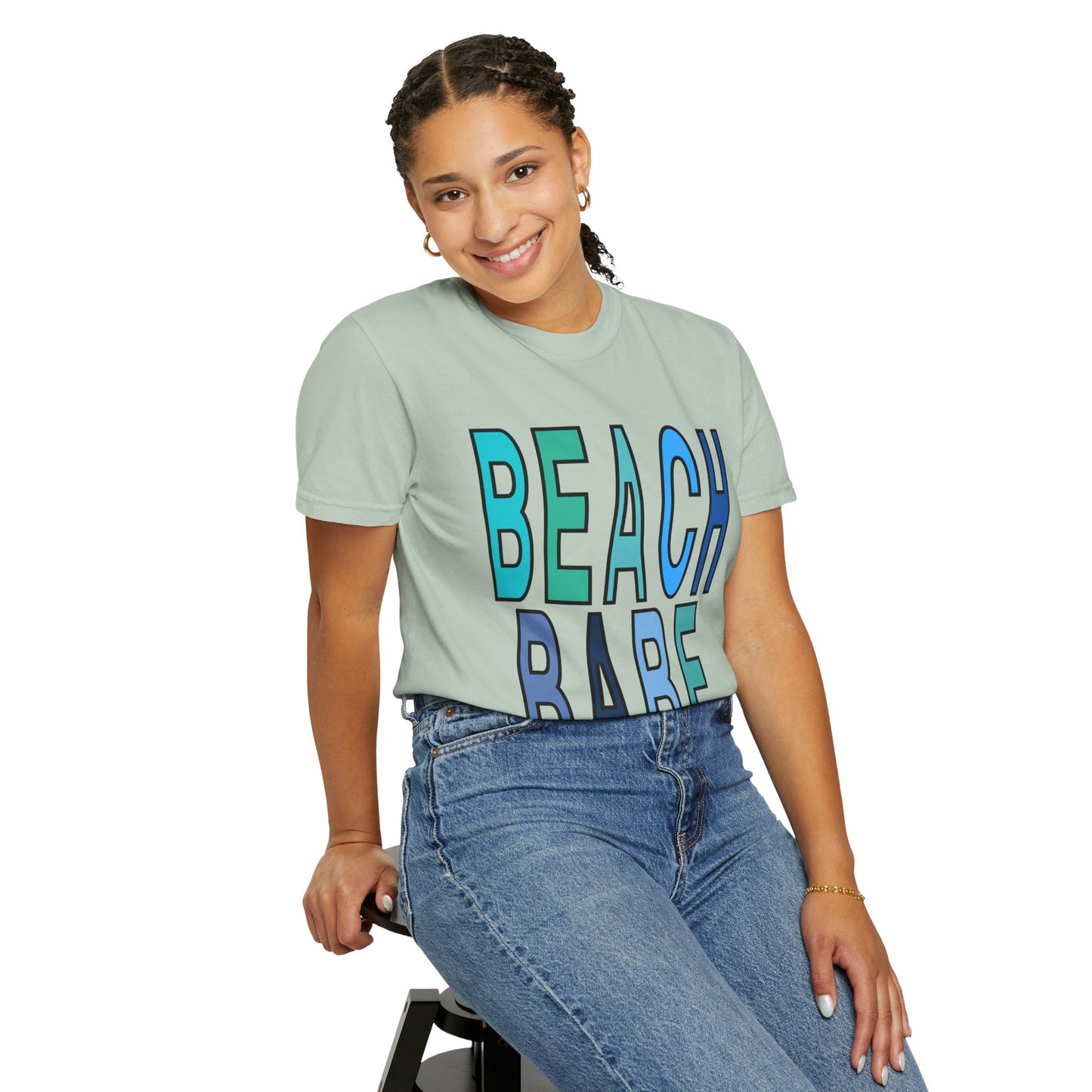 'Beach Babe' Unisex Garment-Dyed T-shirt