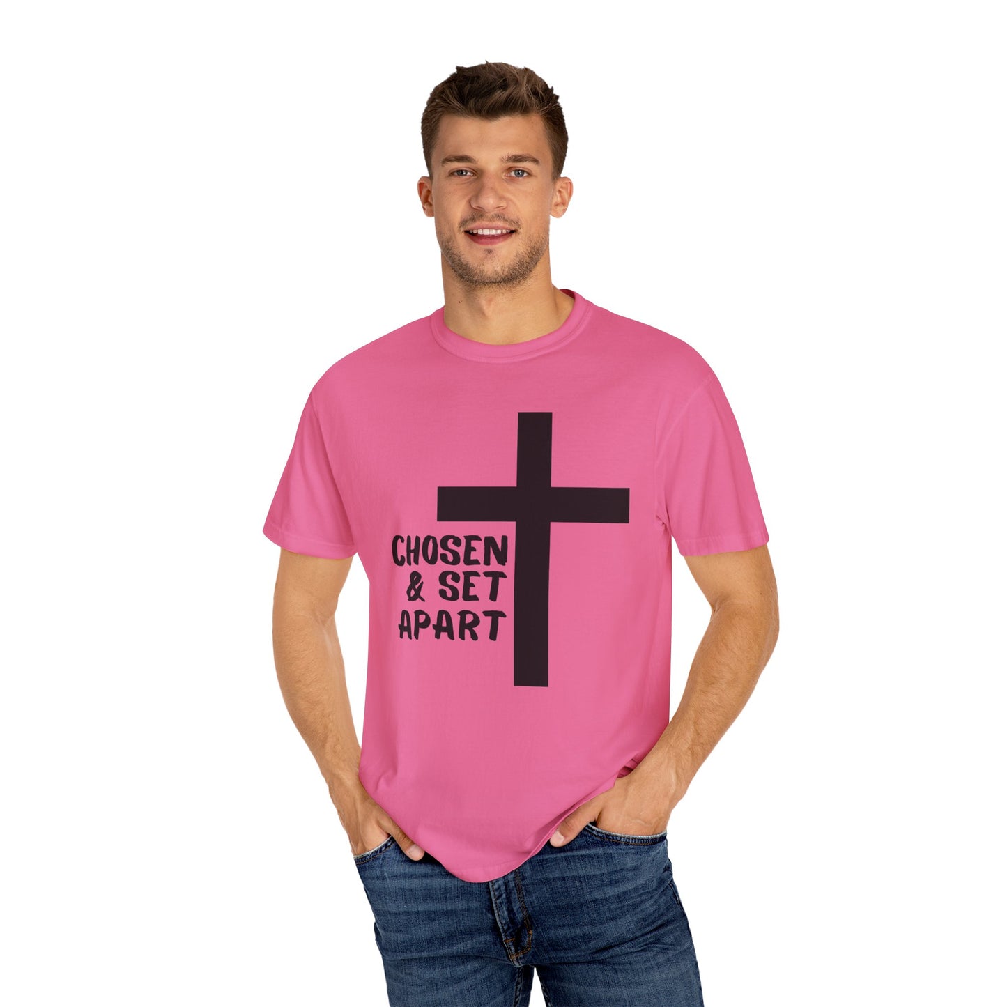 'Chosen & Set Apart' Unisex Garment-Dyed T-shirt