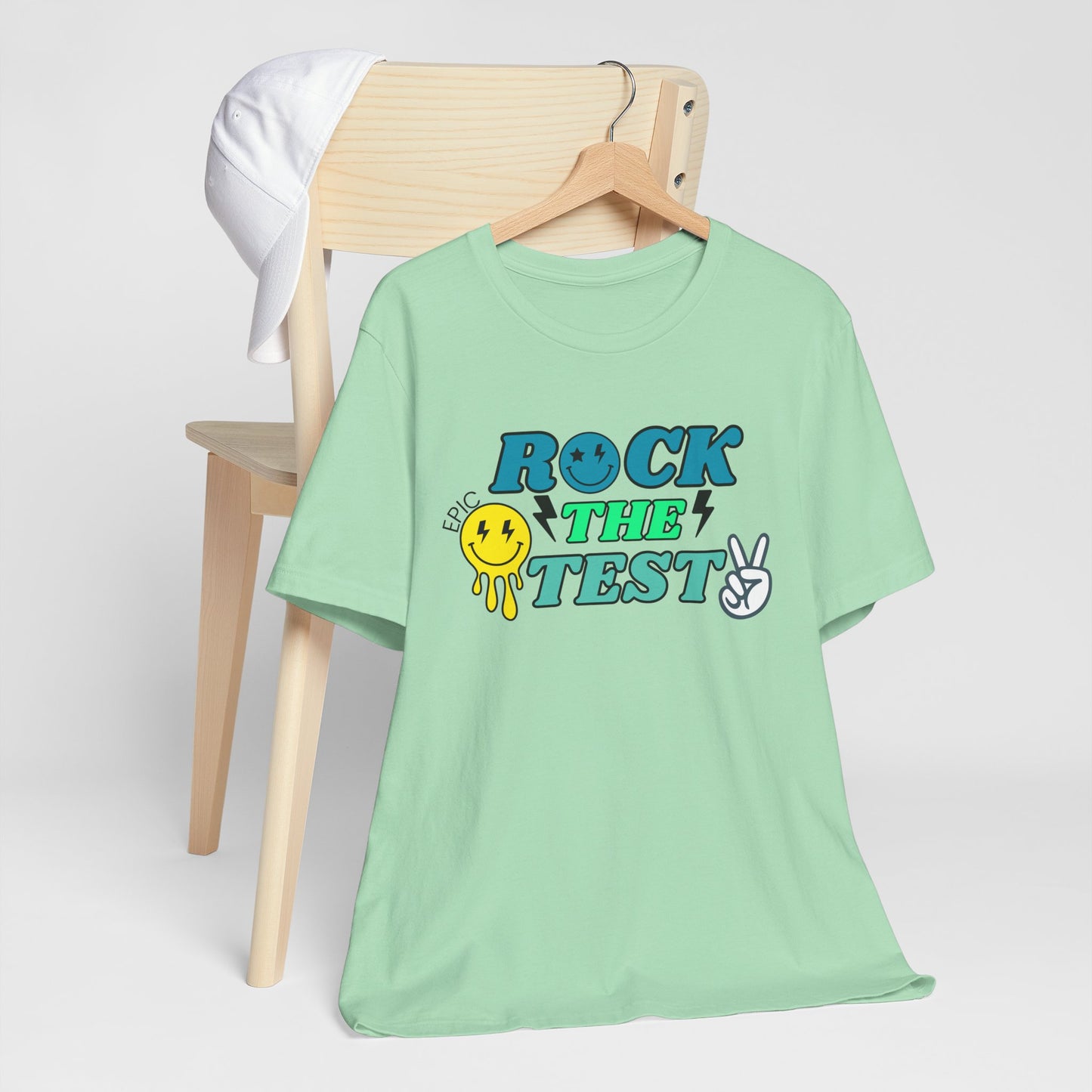 'Rock The Test Epic' Unisex Jersey Short Sleeve Tee